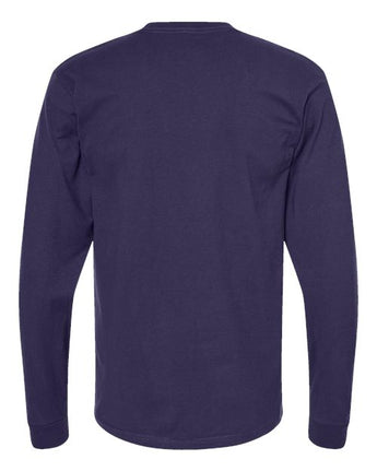 Pretreated Tultex 291 Unisex Heavyweight Jersey Long Sleeve T-Shirt - Inked India - Back