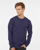Pretreated Tultex 291 Unisex Heavyweight Jersey Long Sleeve T-Shirt - Inked India - On Model