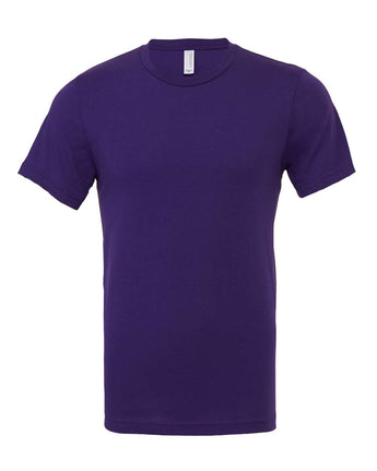 Pretreated BELLA+CANVAS 3001 Unisex Jersey Tee - Team Purple