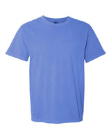 Pretreated Comfort Colors 1717 Garment-Dyed Heavyweight T-Shirt - Flo Blue