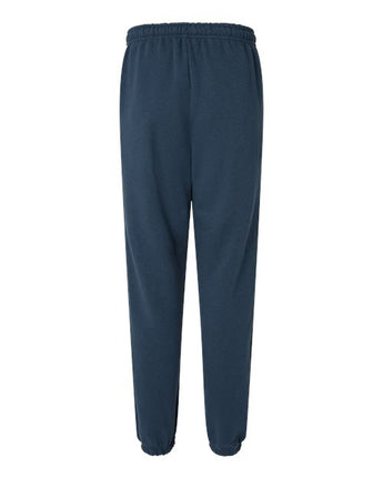 Pretreated American Apparel RF491 Unisex ReFlex Fleece Sweatpants - Sea Blue - Back