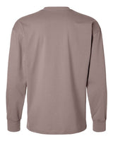 Pretreated Next Level 7211 Unisex Heavyweight Long Sleeve Tee - Shiitake - Back