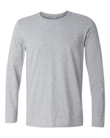 Pretreated Gildan 64400 Unisex Softstyle Unisex Long Sleeve T-Shirt - Sport Grey