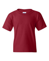 Pretreated Gildan 5000B Youth Heavy Cotton T-Shirt - Garnet