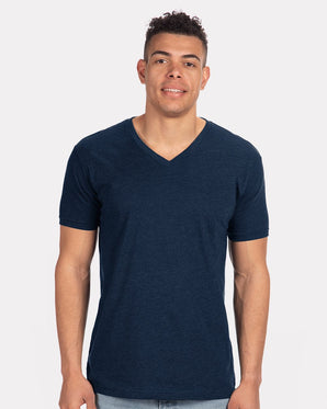Pretreated Next Level 6240 Unisex CVC V-Neck Tee