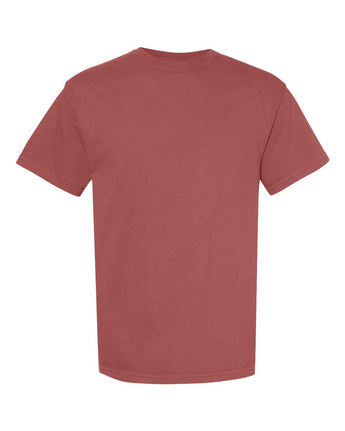Pretreated Comfort Colors 1717 Garment-Dyed Heavyweight T-Shirt - Brick