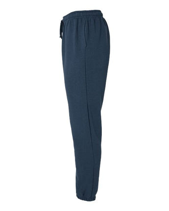 Pretreated American Apparel RF491 Unisex ReFlex Fleece Sweatpants - Sea Blue - Side