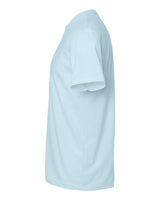 Pretreated Next Level 6410 Unisex Sueded Tee - Light Blue - Side
