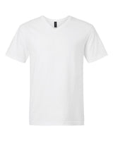 Pretreated Gildan 64V00 Softstyle V-Neck T-Shirt - White