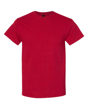 Pretreated Gildan 5000 Heavy Cotton T-Shirt - Antique Cherry Red