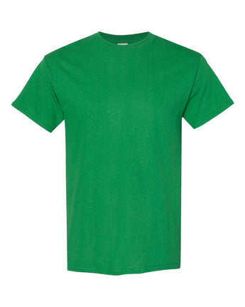 Pretreated Gildan 5000 Heavy Cotton T-Shirt - Turf Green