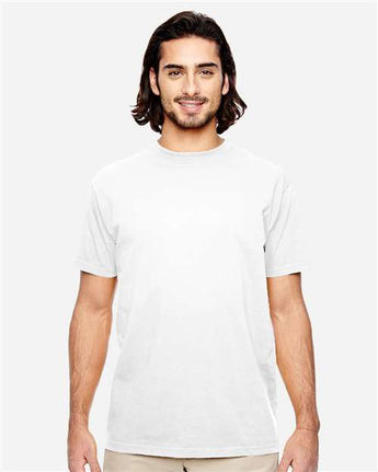 Pretreated econscious EC1000 Unisex Classic T-Shirt - White - On Model