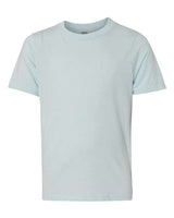 Pretreated Next Level 3312 Youth CVC Tee - Ice Blue