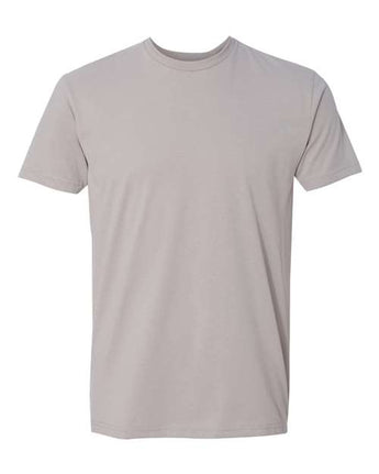 Pretreated Next Level 6410 Unisex Sueded Tee - Light Grey