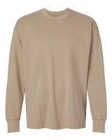 Pretreated Next Level 7211 Unisex Heavyweight Long Sleeve Tee - Tan