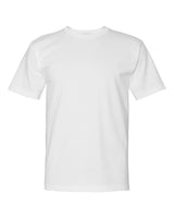 Pretreated Bayside 5040 Unisex USA-Made Midweight T-Shirt - White