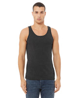 Pretreated BELLA+CANVAS 3480CVC Unisex CVC Jersey Tank - Dark Grey Heather
