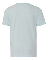 Pretreated Next Level 3312 Youth CVC Tee - Ice Blue - Back
