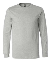 Pretreated BELLA+CANVAS 3501CVC Heather CVC Long Sleeve Tee - Athletic Heather