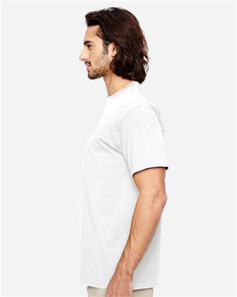 Pretreated econscious EC1000 Unisex Classic T-Shirt - White - On Model - Side