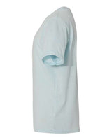 Pretreated Next Level 3312 Youth CVC Tee - Ice Blue - Side