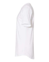 Pretreated Next Level 3602 Unisex Cotton Long Body Tee - White - Side