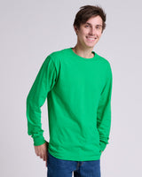 Pretreated JERZEES 363L Classics Unisex Long Sleeve T-Shirt - Kelly
