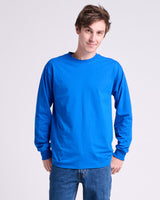 Pretreated JERZEES 363L Classics Unisex Long Sleeve T-Shirt - Royal