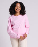 Pretreated JERZEES 363L Classics Unisex Long Sleeve T-Shirt - Classic Pink