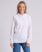 Pretreated JERZEES 363LH Classics Unisex Jersey Hood - White
