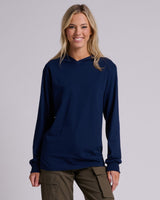 Pretreated JERZEES 363LH Classics Unisex Jersey Hood - J. Navy