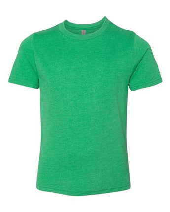 Pretreated Next Level 3312 Youth CVC Tee - Kelly Green