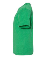 Pretreated Next Level 3312 Youth CVC Tee - Kelly Green - Side
