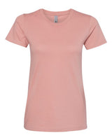 Pretreated Next Level 3900 Women’s Cotton Tee - Desert Pink