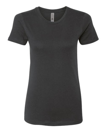 Pretreated Next Level 3900 Women’s Cotton Tee - Heavy Metal