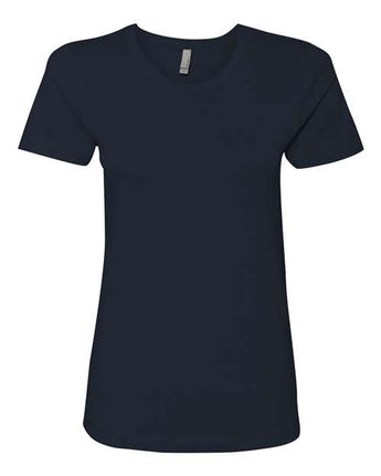 Pretreated Next Level 3900 Women’s Cotton Tee - Midnight Navy