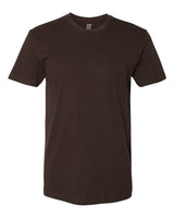 Pretreated Next Level 3600 Unisex Cotton Short Sleeve Crew - Dark Chocolate