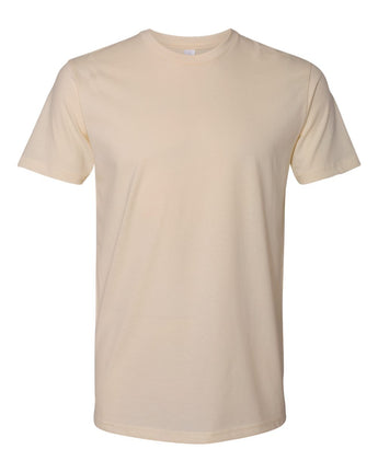 Pretreated Next Level 3600 Unisex Cotton Short Sleeve Crew - Cream