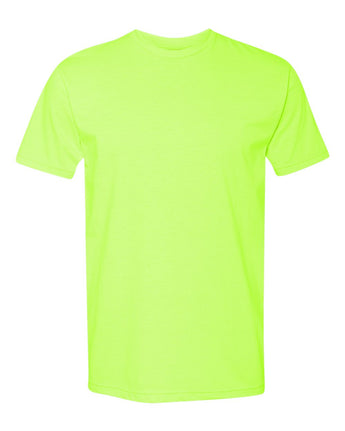 Pretreated Next Level 6210 Unisex CVC T-Shirt - Neon Yellow