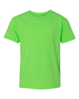Pretreated Gildan 5000B Youth Heavy Cotton T-Shirt - Neon Green