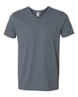 Pretreated Gildan 64V00 Softstyle V-Neck T-Shirt - Dark Heather