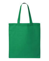 Pretreated Q-Tees QTB Economical Tote - Kelly