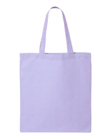Pretreated Q-Tees QTB Economical Tote - Lavender
