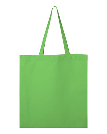 Pretreated Q-Tees Q800 Promotional Tote - Lime