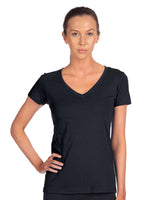 Pretreated Next Level 1540 Women's Ideal V-Neck T-Shirt - Midnight Navy