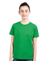 Pretreated Next Level 3310 Youth Cotton T-Shirt - Kelly Green