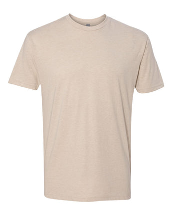 Pretreated Next Level 6210 Unisex CVC T-Shirt - Cream