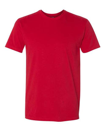 Pretreated Next Level 6410 Unisex Sueded Tee - Red