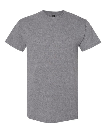 Pretreated Gildan 5000 Heavy Cotton T-Shirt - Graphite Heather