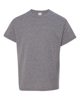 Pretreated Gildan 5000B Youth Heavy Cotton T-Shirt - Graphite Heather
